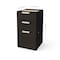 Bestar Pro-Concept Plus 16W Add-On Pedestal with 3 Drawers, Deep Grey & Black 110620-1132 - alternate 2